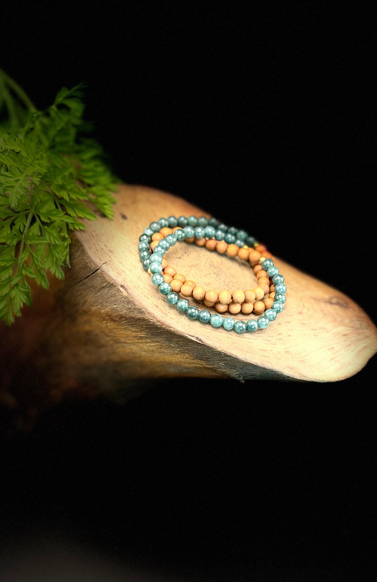 Blue water inequality style bracelet