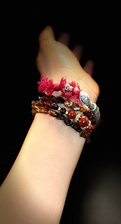 Amber Nanhong Stackable Bracelet