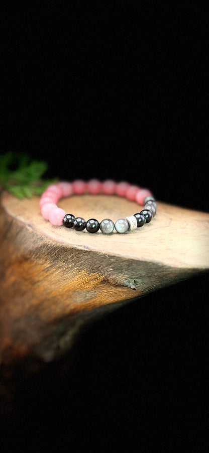 Black Myth Wukong Series - Black Pink Bracelet