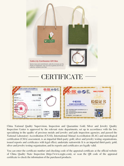 The Palace Museum "Xugu Mei crane painting axis" theme, and jade pendant two - color beads single pendant bracelet - HIGHNOTE